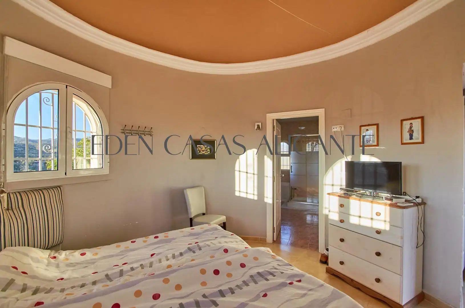 Habitación de Casa o chalet en venta en Villajoyosa / La Vila Joiosa con Aire acondicionado, Jardín privado y Terraza