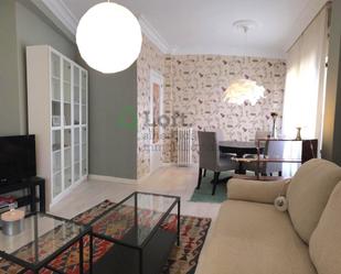 Living room of Flat to rent in Badajoz Capital  with Heating, Furnished and Balcony