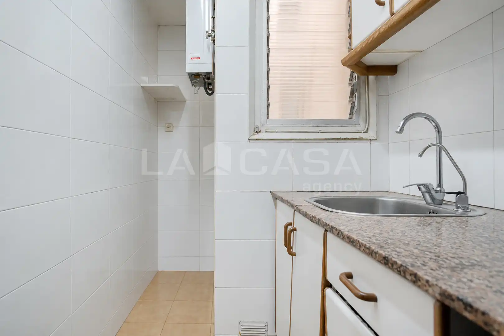 Kitchen of Flat for sale in Sant Adrià de Besòs  with Heating and Balcony