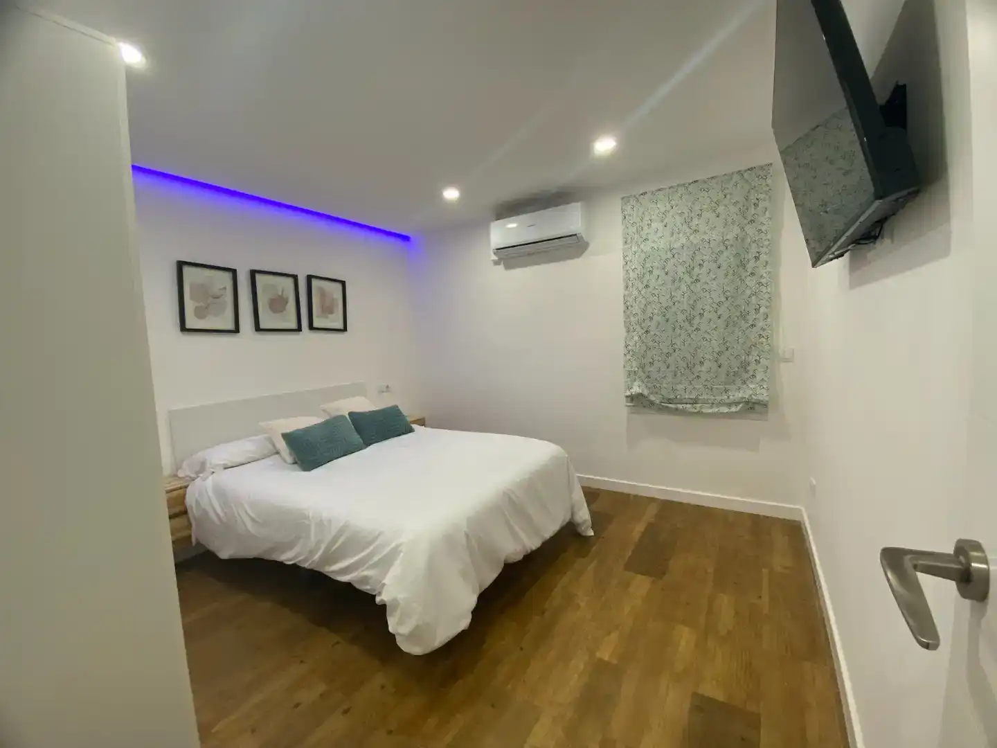 Schlafzimmer von Wohnung zur Miete in Vila-seca mit Klimaanlage und Balkon