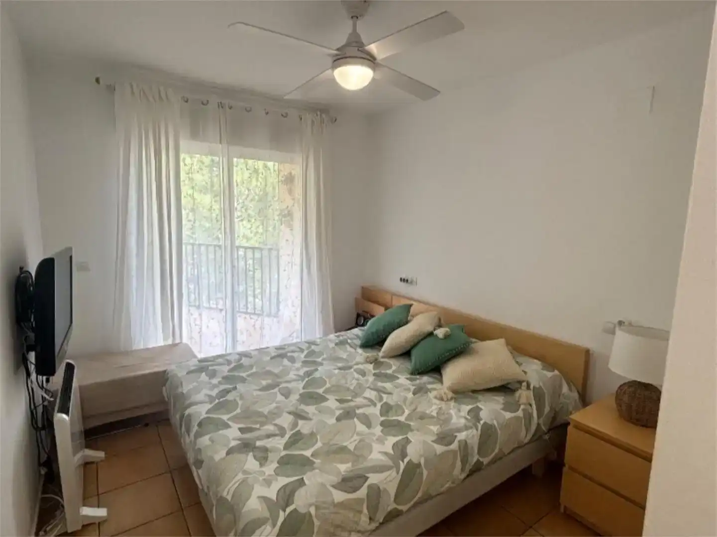 Schlafzimmer von Maisonette zur Miete in Altea mit Klimaanlage, Privatgarten und Schwimmbad