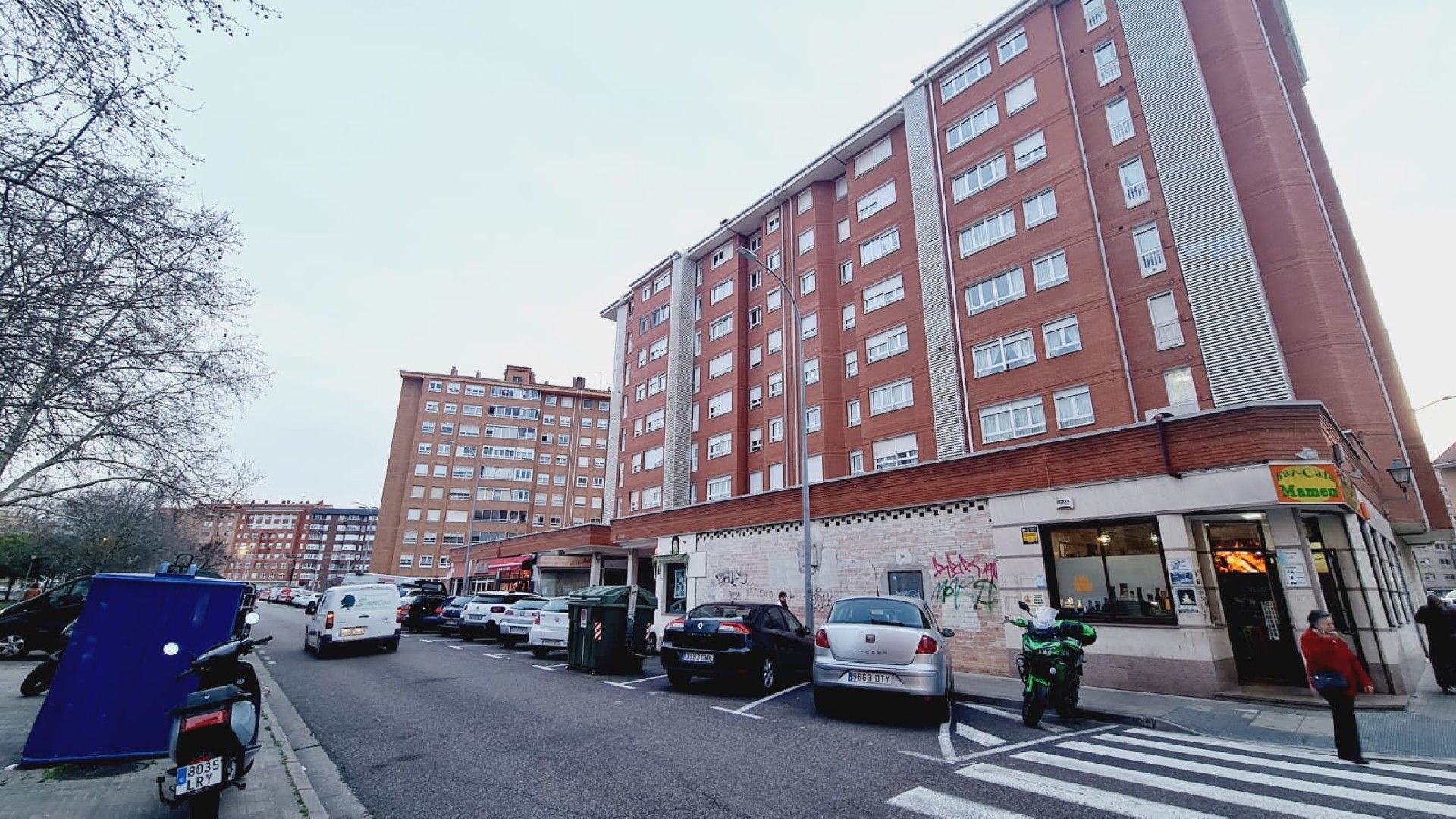 Vista exterior de Apartament de lloguer en Palencia Capital amb Calefacció i Moblat
