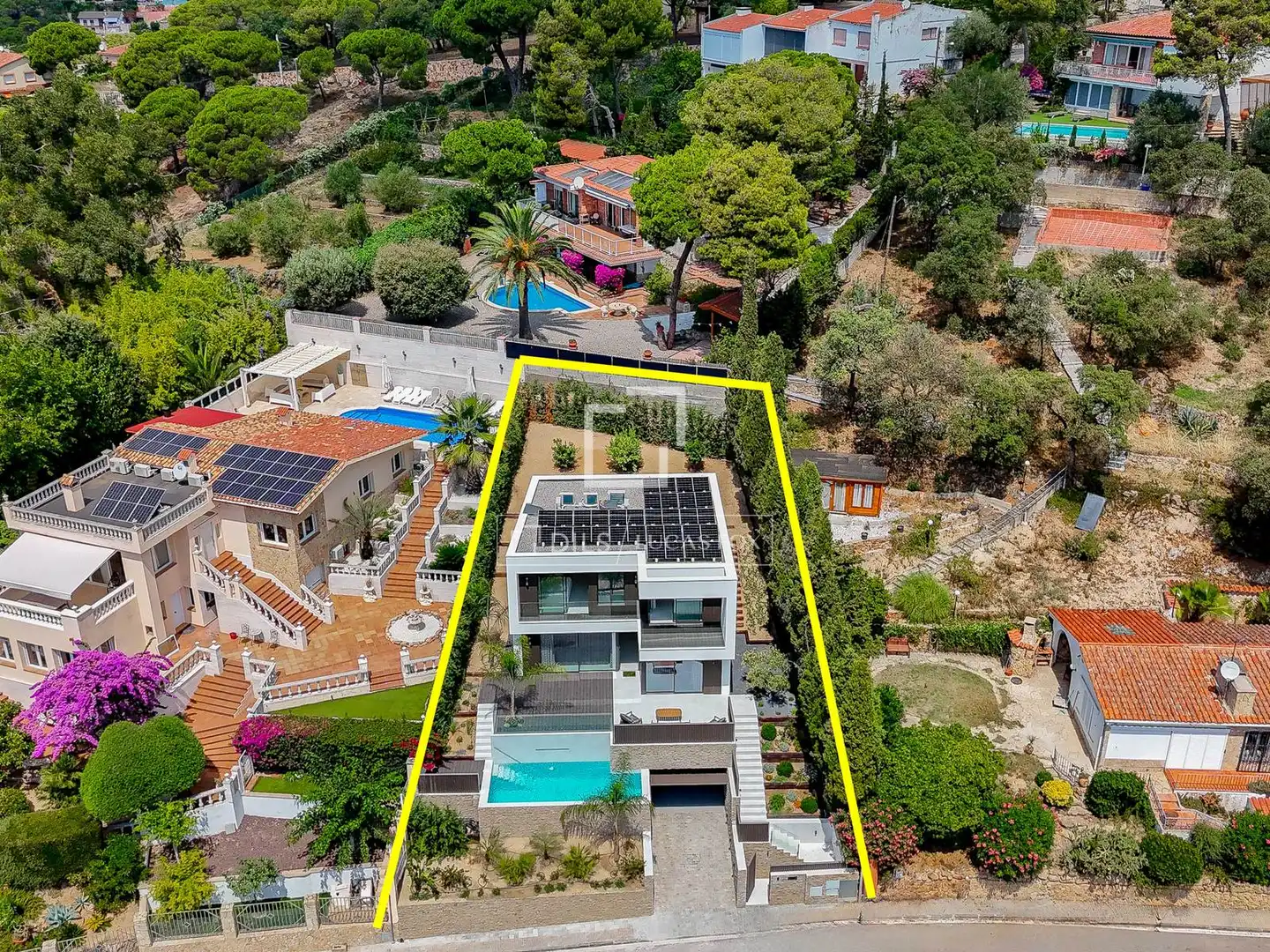 Vista exterior de Casa o chalet en venta en Lloret de Mar con Aire acondicionado, Calefacción y Terraza
