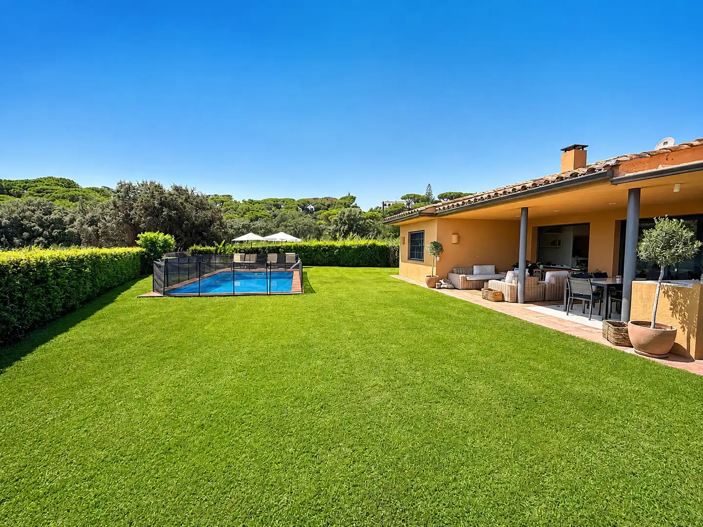 Garden of Houses for sale in Sant Vicenç de Montalt  with Air Conditioner, Heating and Private garden