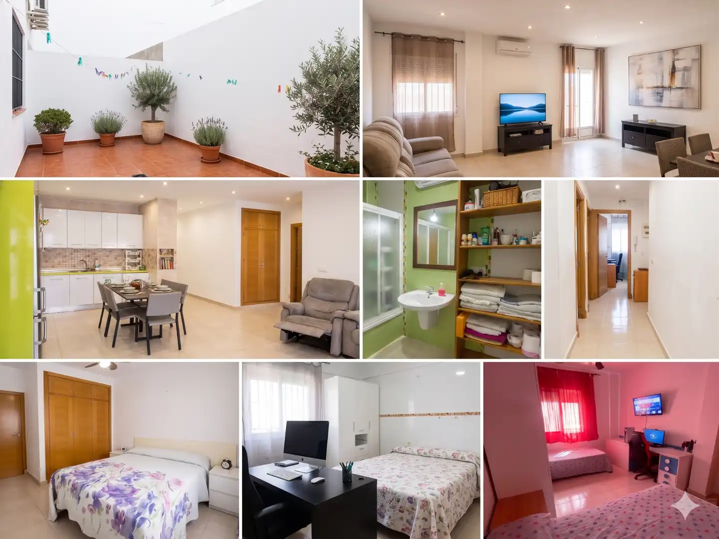 Habitación de Casa adosada en venta en San José del Valle con Aire acondicionado, Calefacción y Amueblado