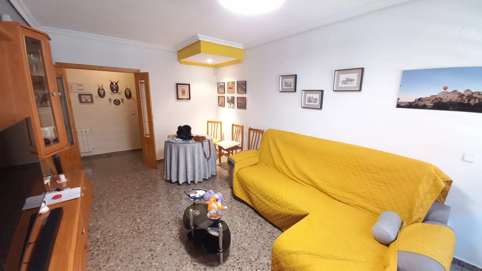 Sala de estar de Apartamento en venta en Albacete con Calefacción y Terraza