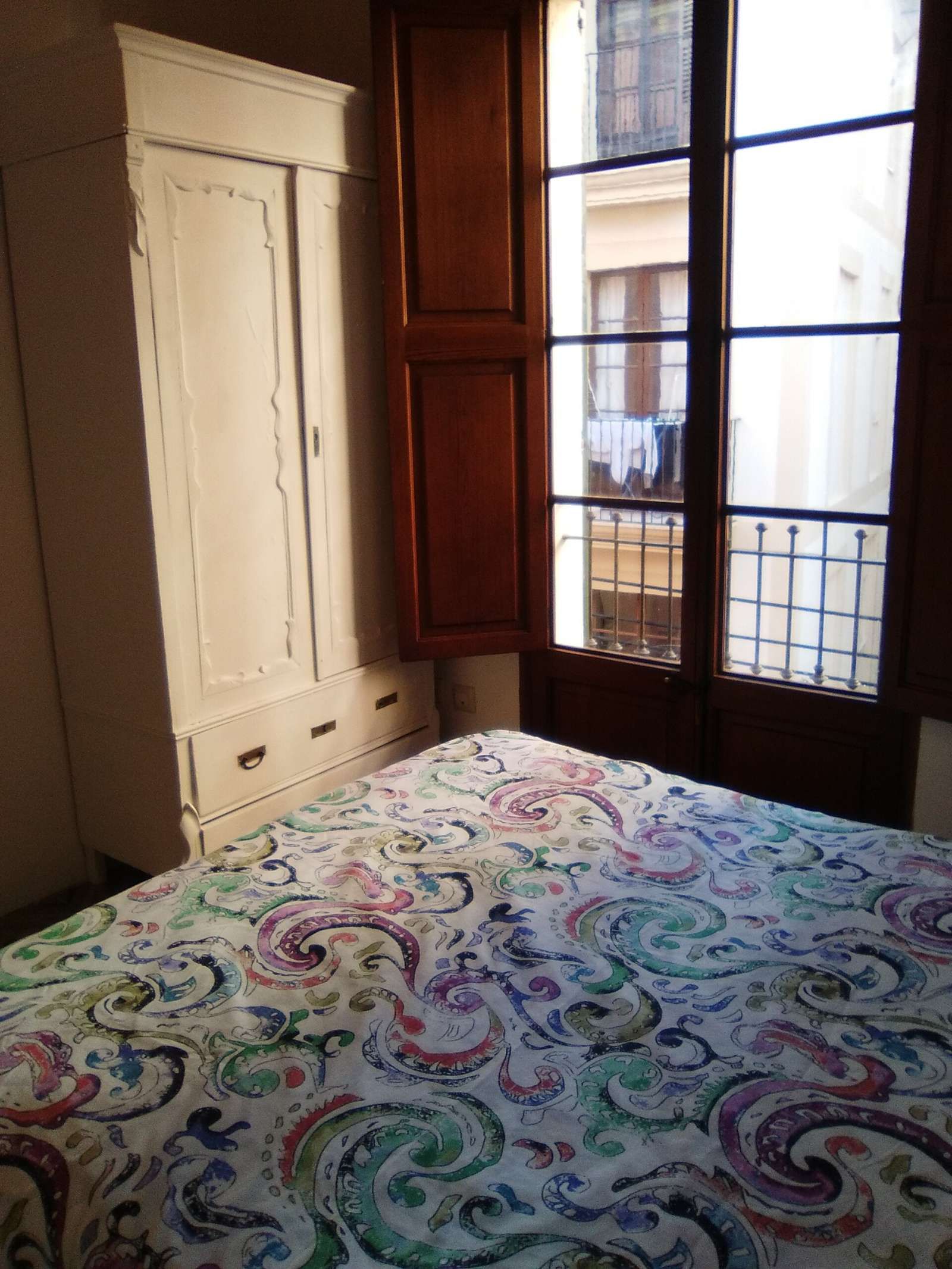 Bedroom of Flat to share in  Palma de Mallorca  with Air Conditioner, Heating and Terrace