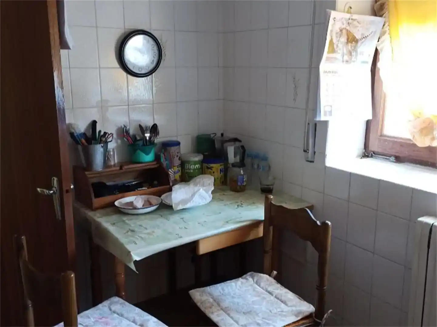 Cocina de Casa o chalet en venta en Calahorra de Boedo con Jardín privado, Trastero y Amueblado