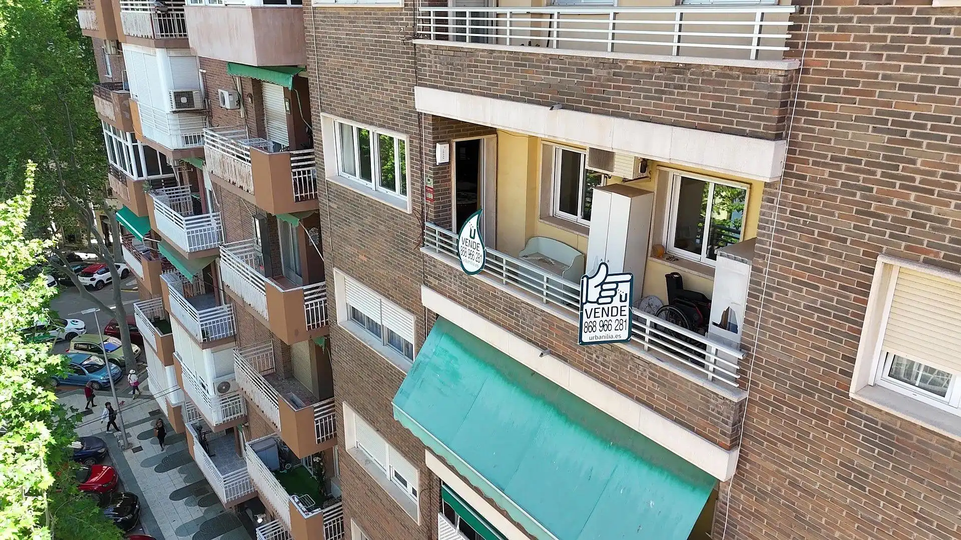 Vista exterior de Piso en venta en Cartagena