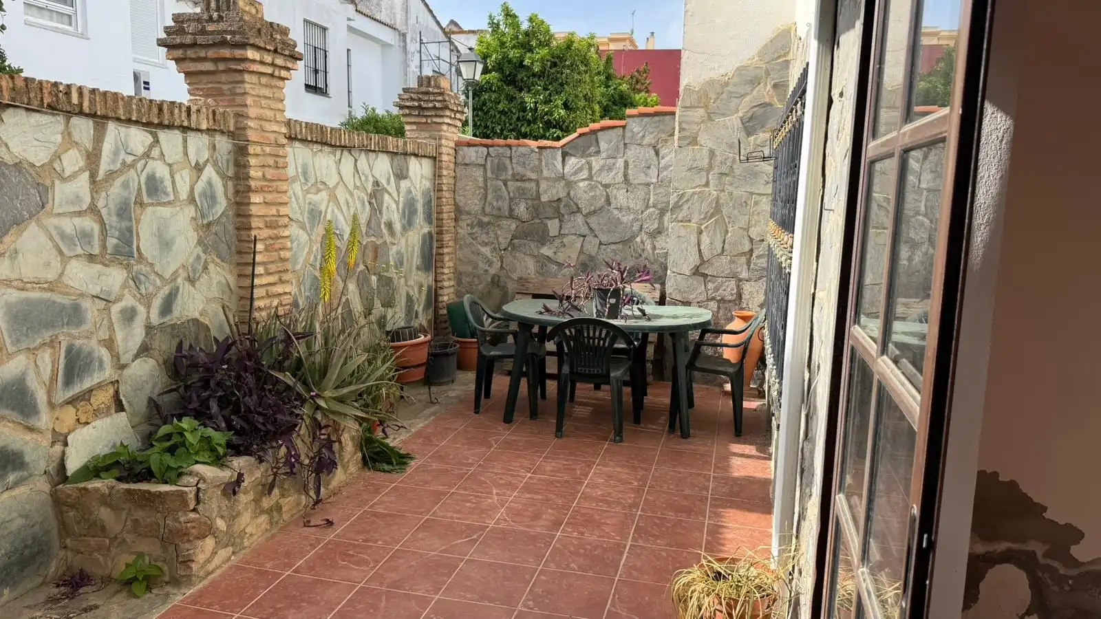 Terraza de Casa adosada en venta en Chiclana de la Frontera con Aire acondicionado y Trastero
