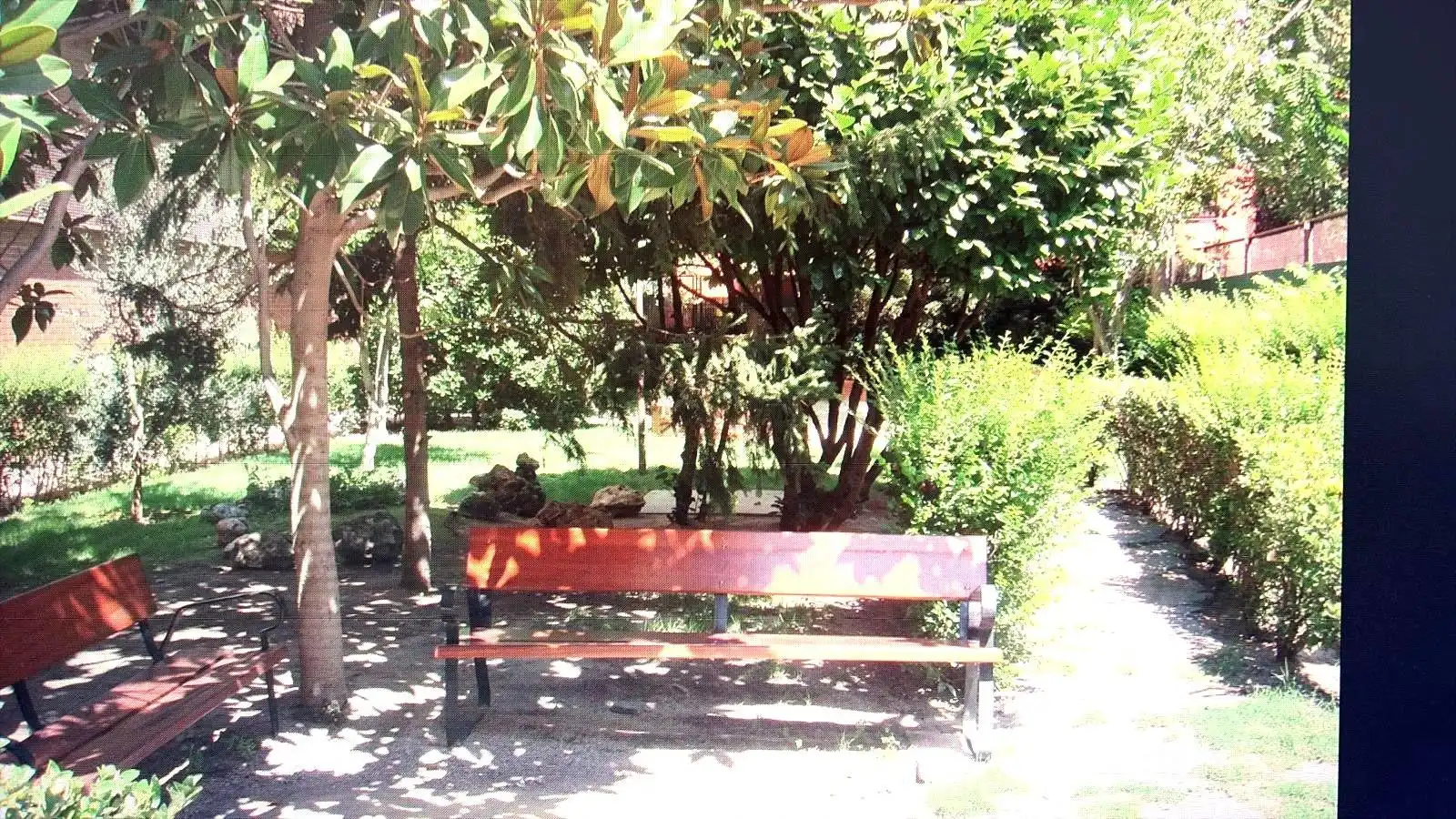 Garden of Flat for sale in Madrid  with Air Conditioner, Heating and Private garden