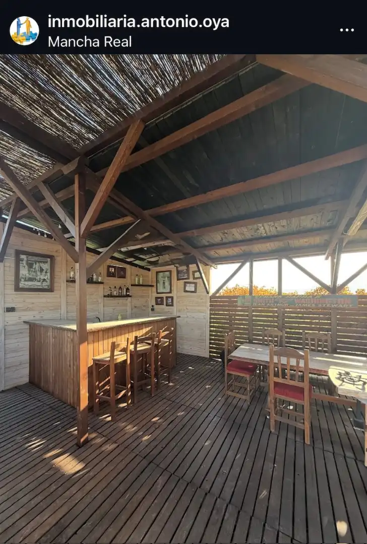 Terrasse von Country house zum Verkauf in Mancha Real mit Klimaanlage, Heizung und Privatgarten
