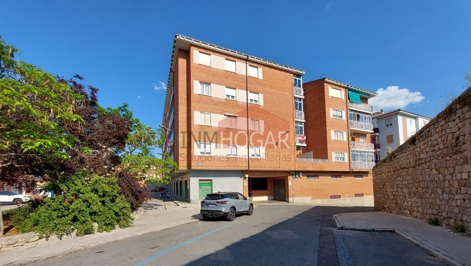 Exterior view of Flat for sale in Ávila Capital  with Heating, Parquet flooring and Storage room