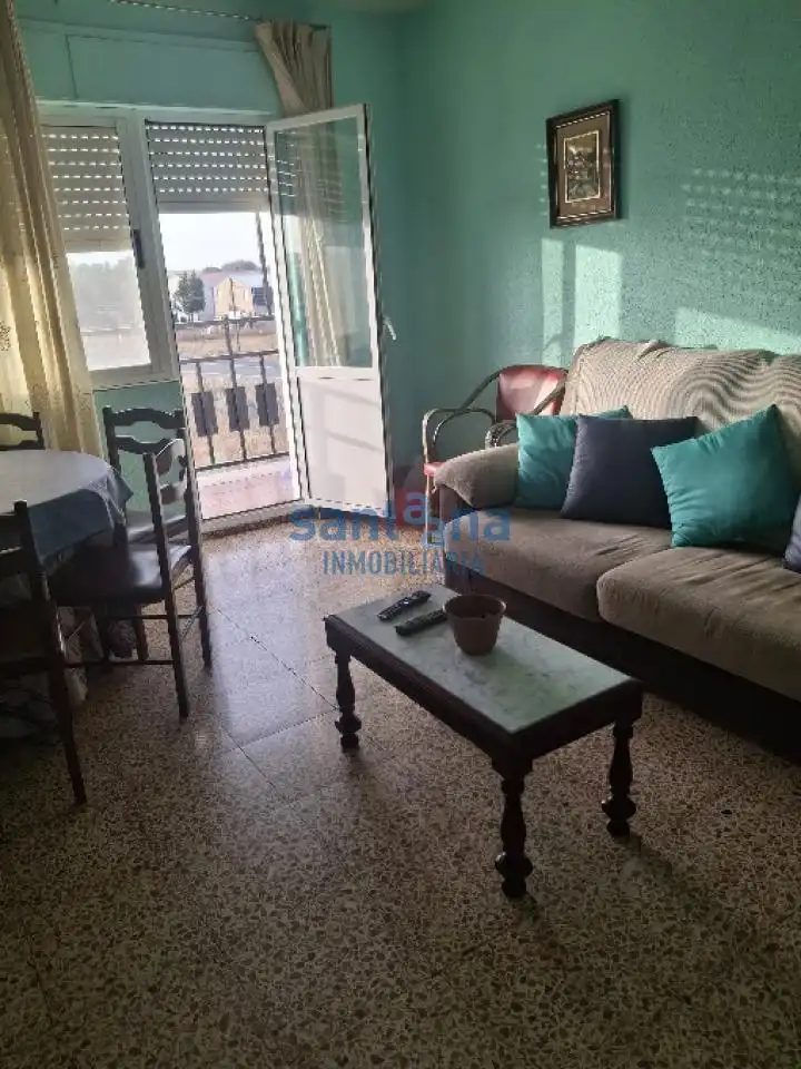 Living room of Apartments for sale in Villamañán  with Terrace and Furnished