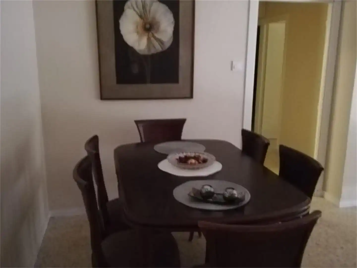 Dining room of Flat for rent in Chipiona  with Air Conditioner, Furnished and Balcony