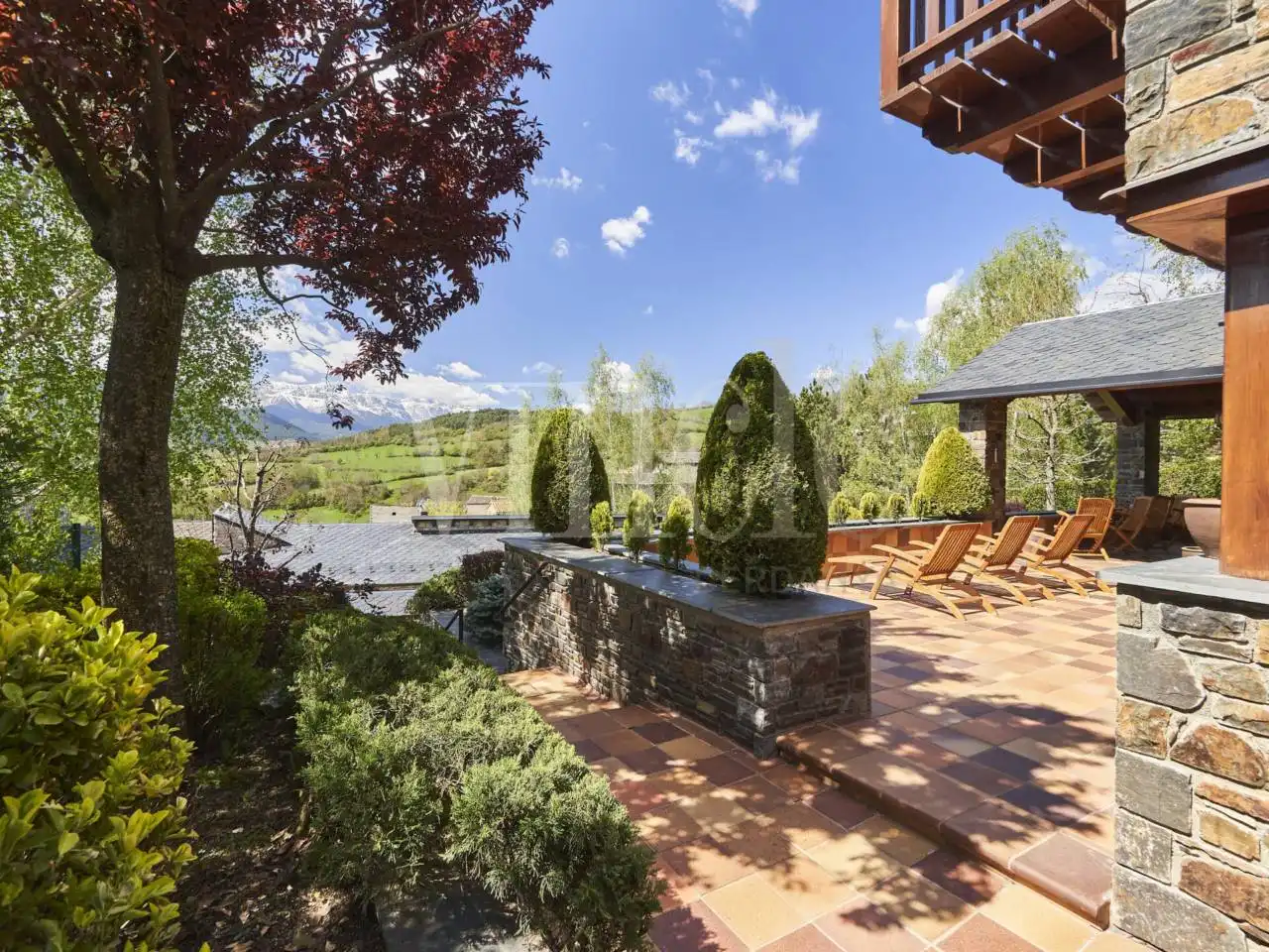 Terrassa de Casa o xalet en venda en Prullans amb Calefacció, Jardí privat i Terrassa