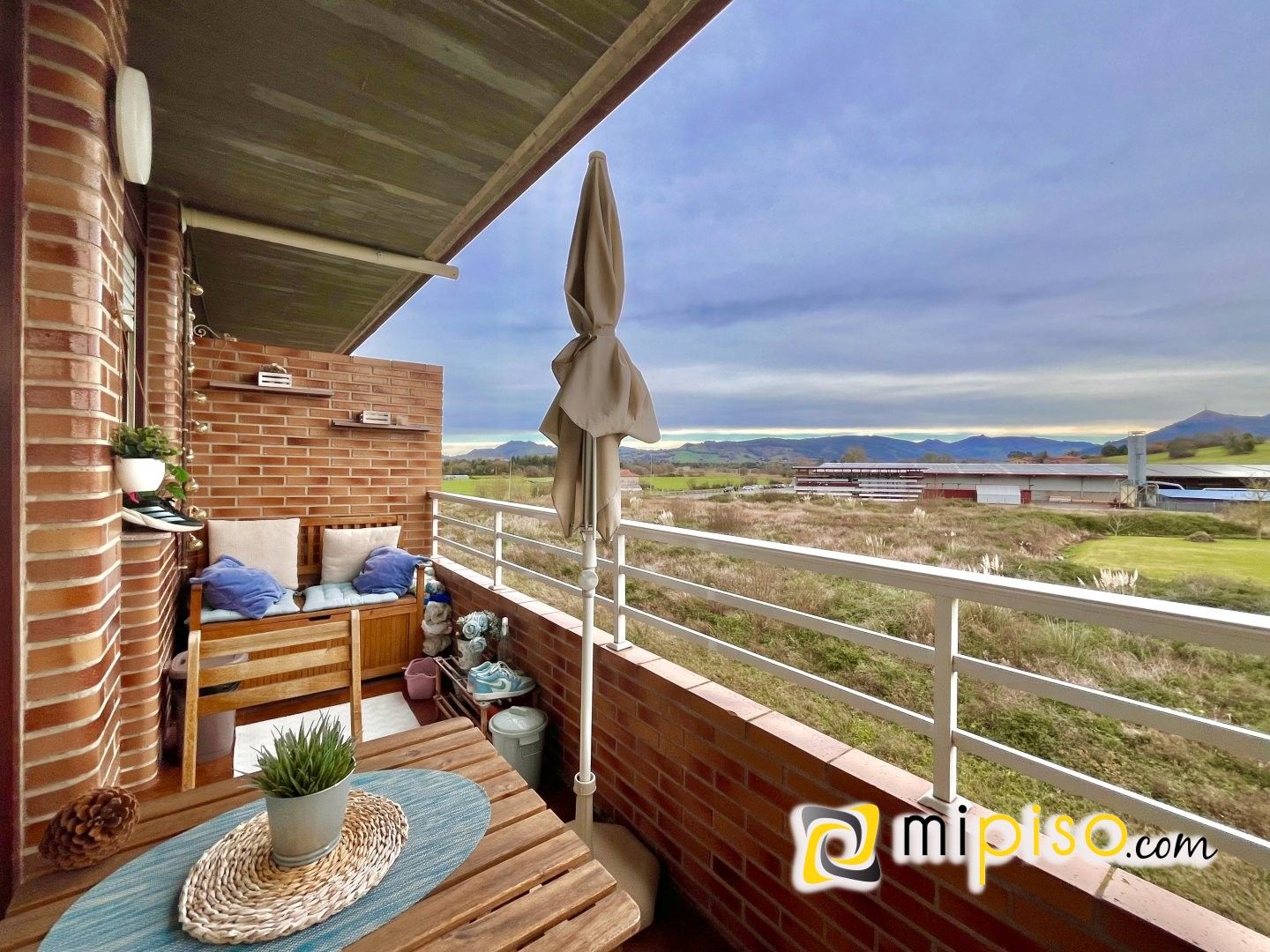 Garden of Flat for sale in Bárcena de Cicero  with Heating, Terrace and Furnished