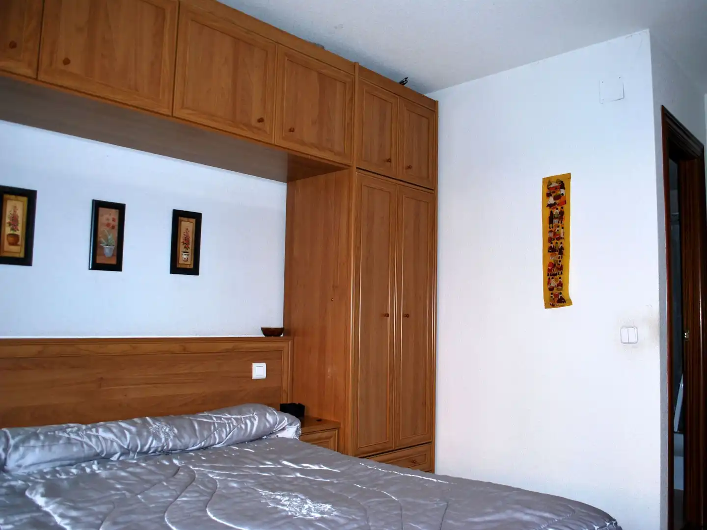 Bedroom of Flat for rent in Ávila  with Heating, Terrace and Furnished