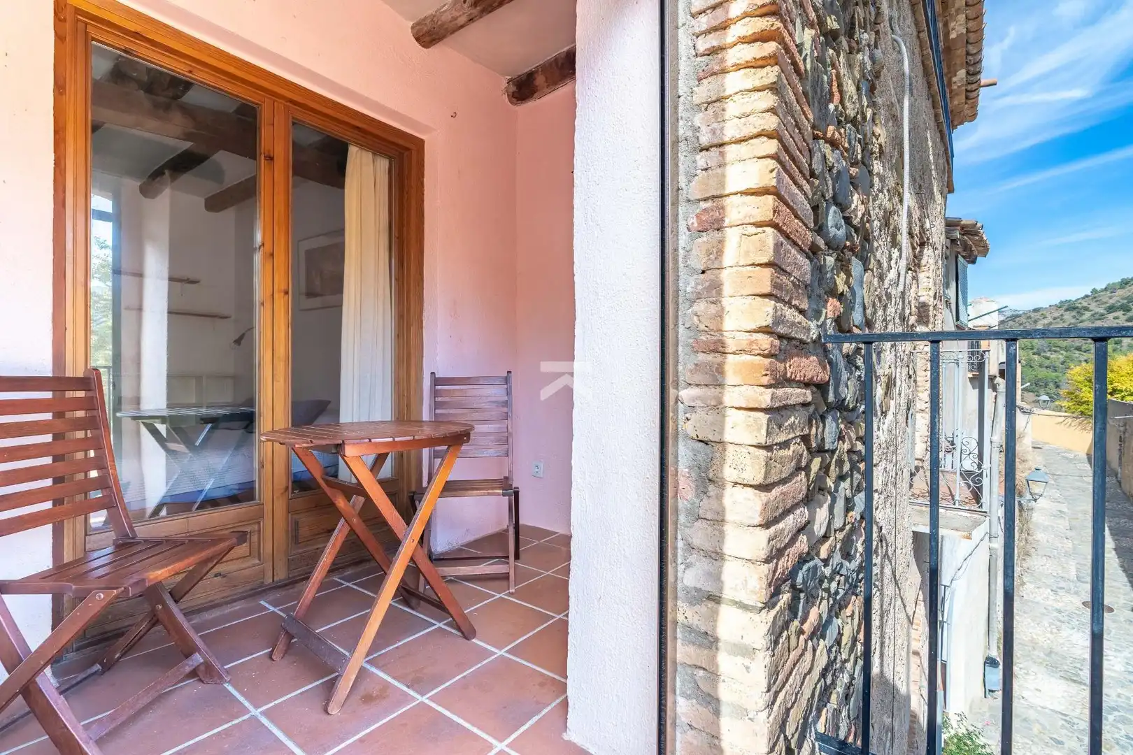 Balcony of Houses for sale in Torroja del Priorat  with Heating, Terrace and Furnished