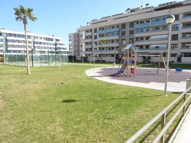 Parking of Flat for rent in Torremolinos  with Air Conditioner, Parquet flooring and Terrace