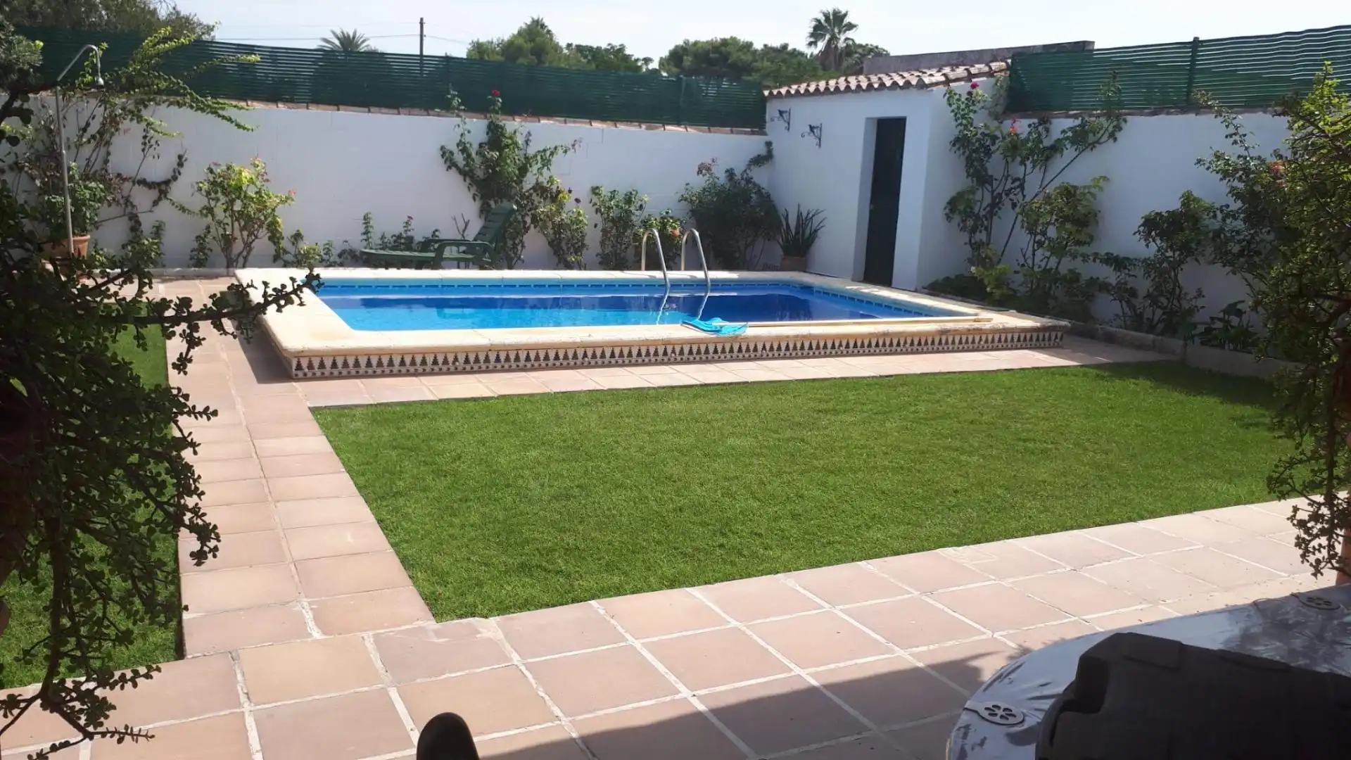 Swimming pool of Houses for sale in Chiclana de la Frontera  with Heating, Private garden and Storage room