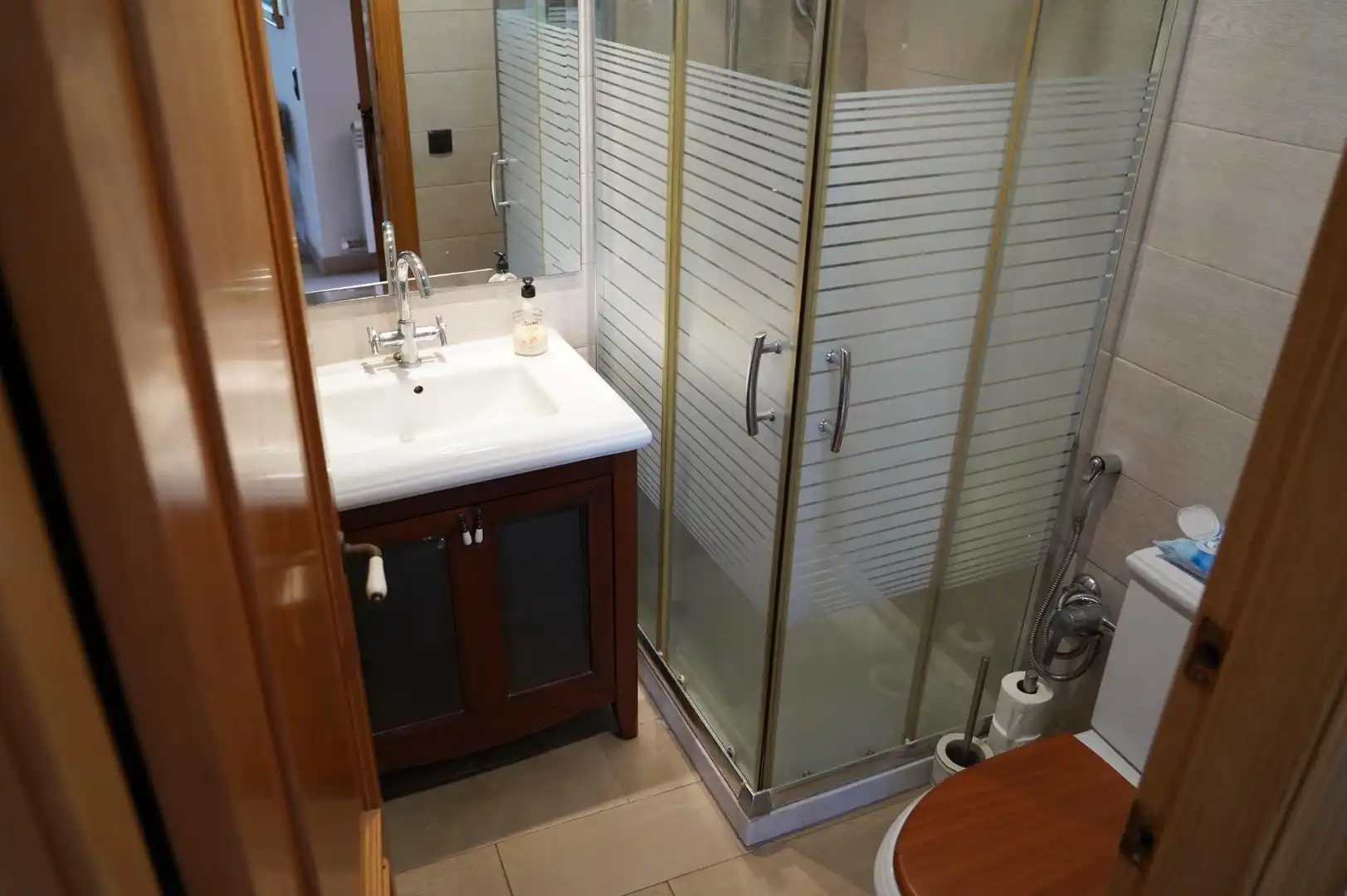 Badezimmer von Country house zum Verkauf in Granollers mit Klimaanlage, Privatgarten und Terrasse