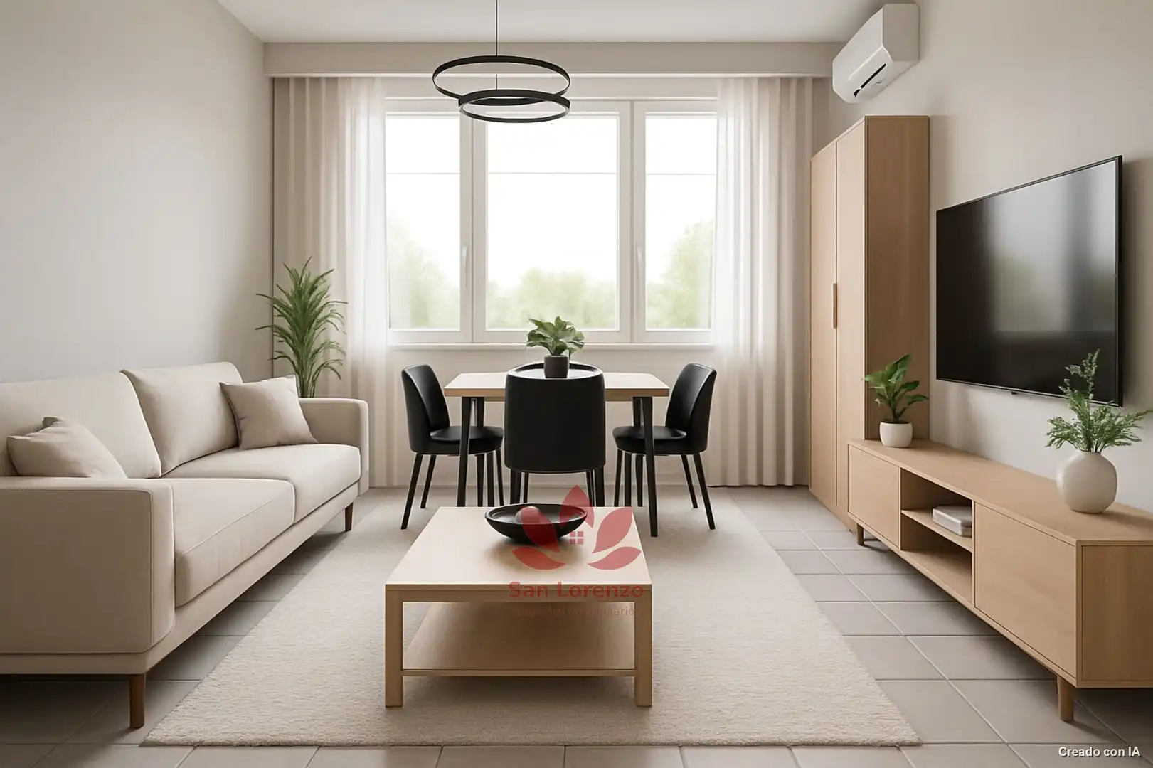Sala de estar de Piso en venta en Madrid con Aire acondicionado y Trastero