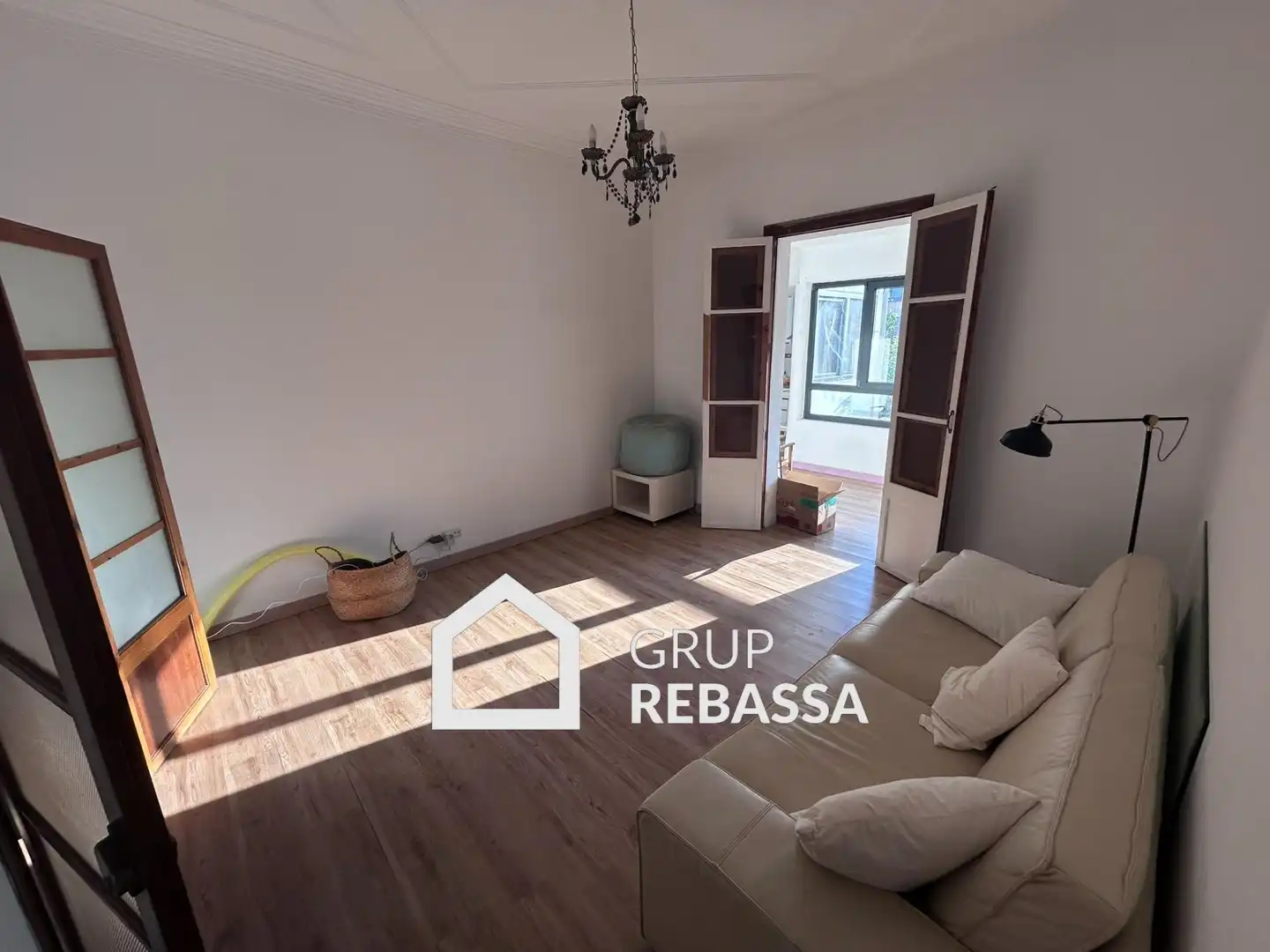Sala d'estar de Pis en venda en  Palma de Mallorca amb Aire condicionat, Calefacció i Jardí privat