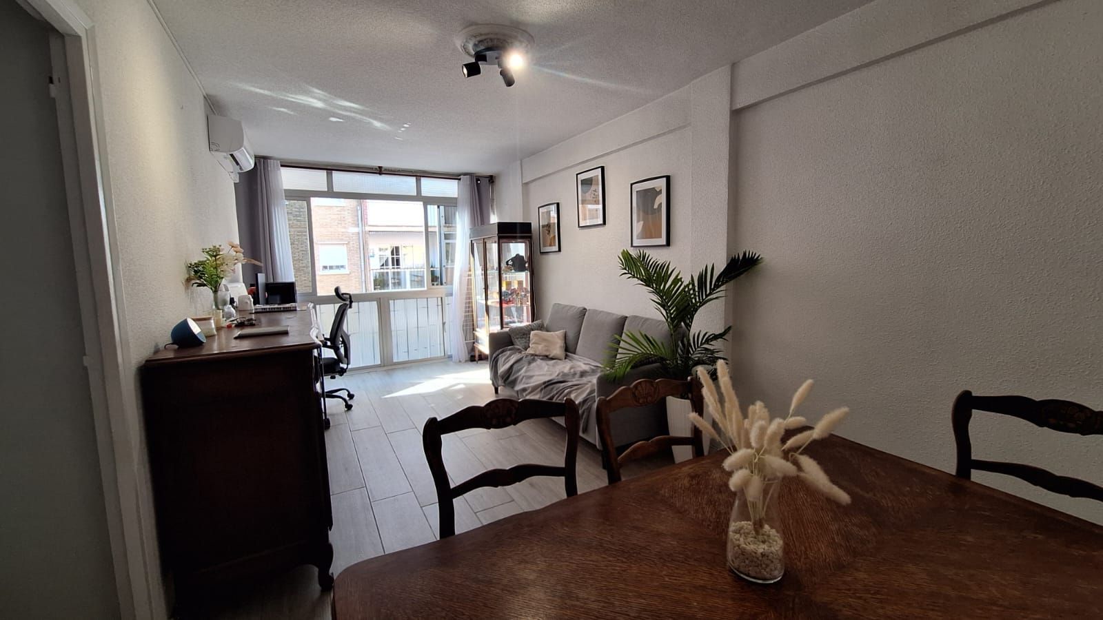 Living room of Flat for sale in Málaga Capital  with Air Conditioner