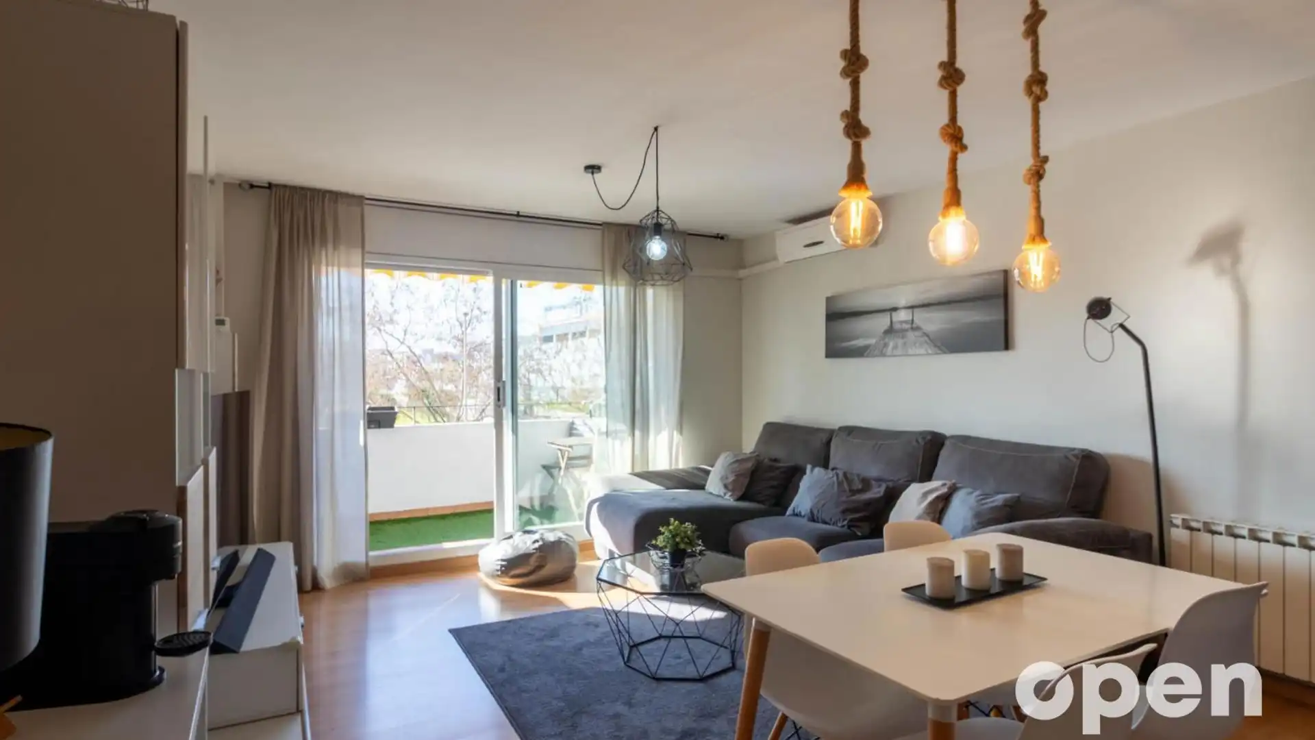 Sala de estar de Piso en venta en Terrassa con Aire acondicionado, Calefacción y Parquet