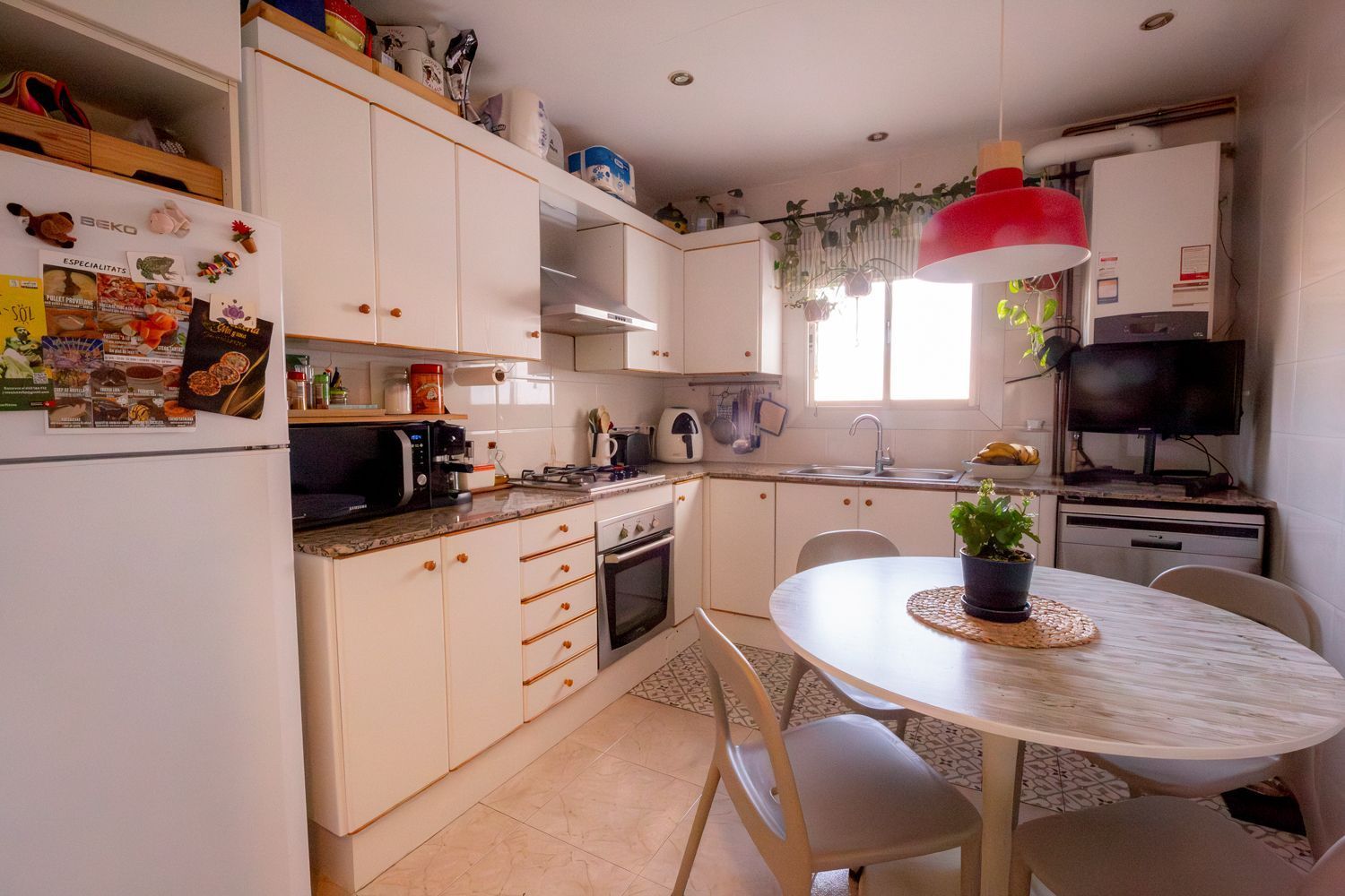 Cuina de Pis en venda en  Barcelona Capital amb Aire condicionat, Calefacció i Terrassa