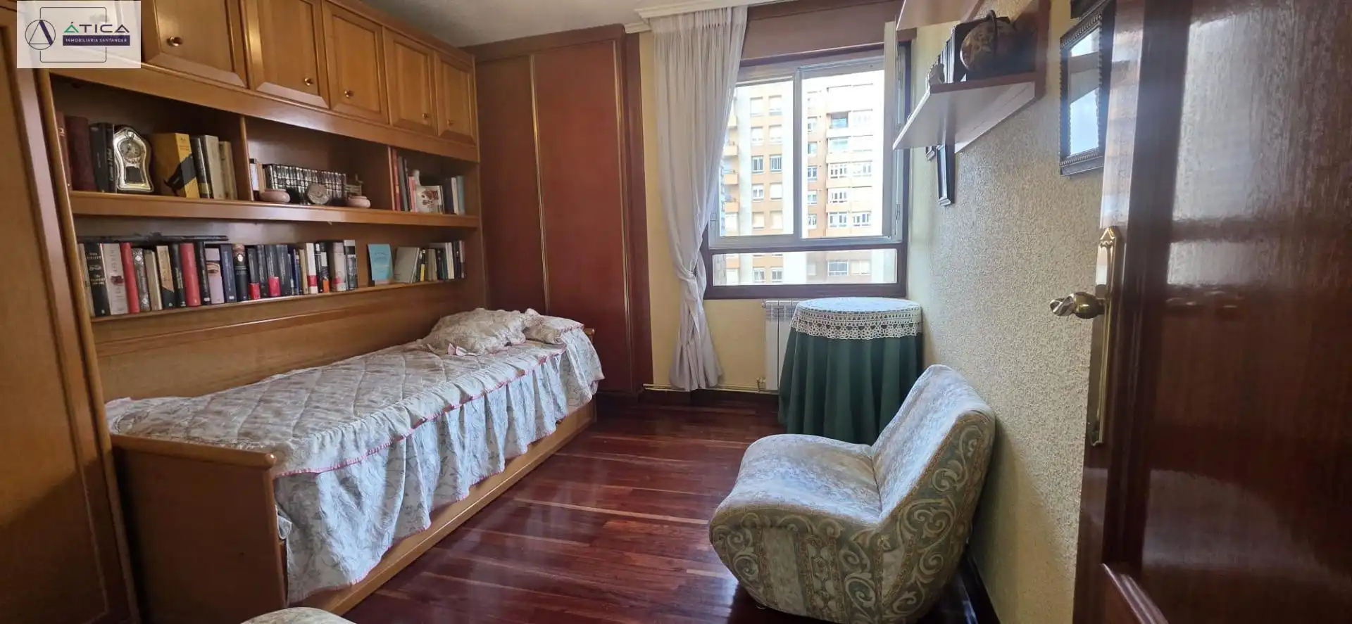 Bedroom of Flat for sale in Santander  with Heating, Terrace and Storage room