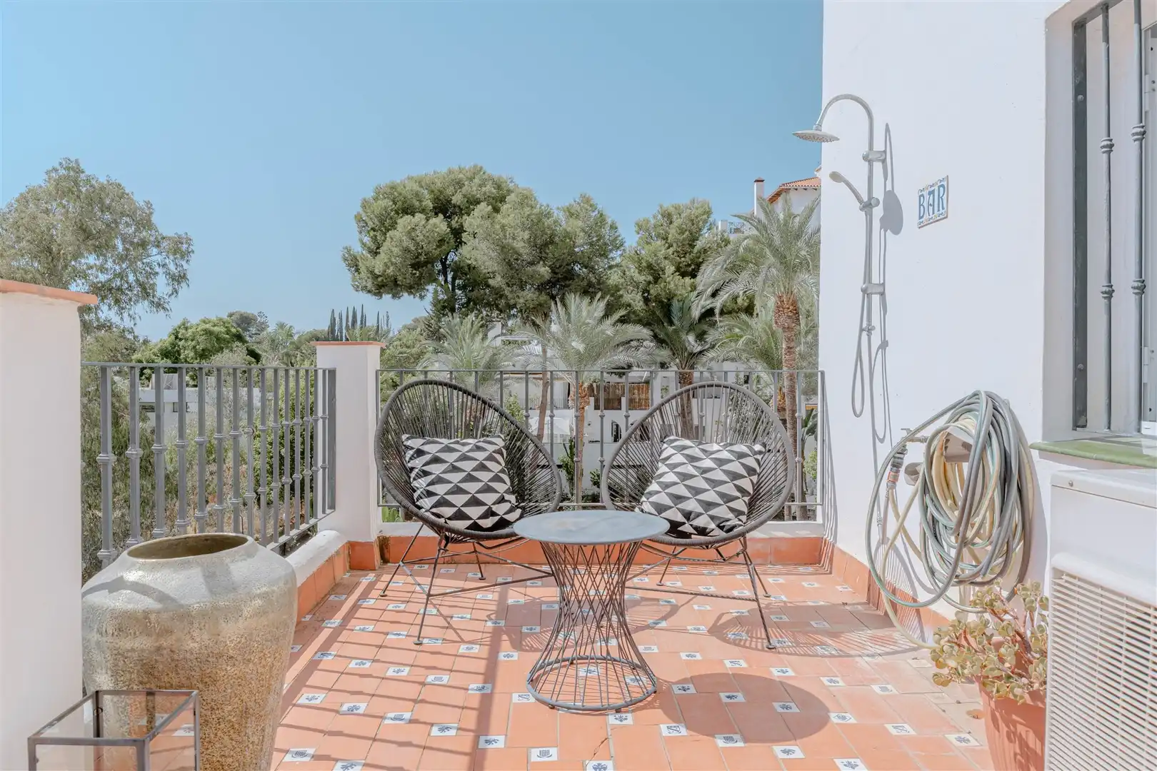 Terrassa de Apartament en venda en Estepona