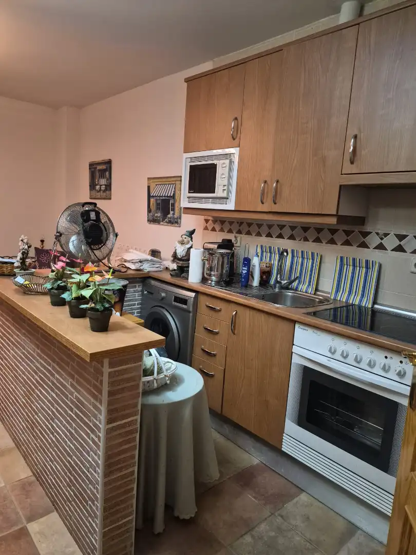 Cocina de Casa o chalet en venta en Albares con Calefacción, Jardín privado y Piscina