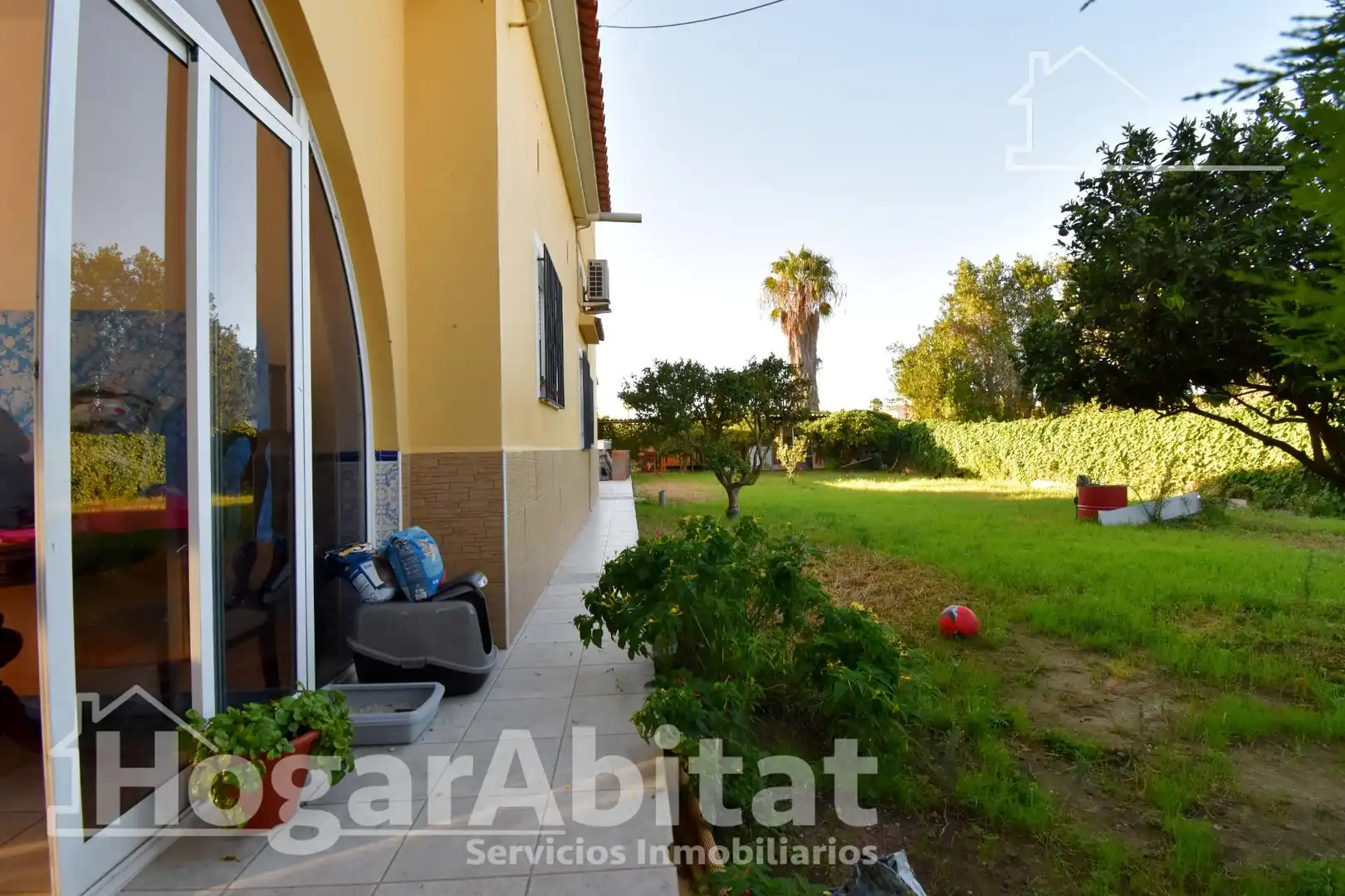 Garden of Houses for sale in Oliva  with Air Conditioner, Private garden and Terrace