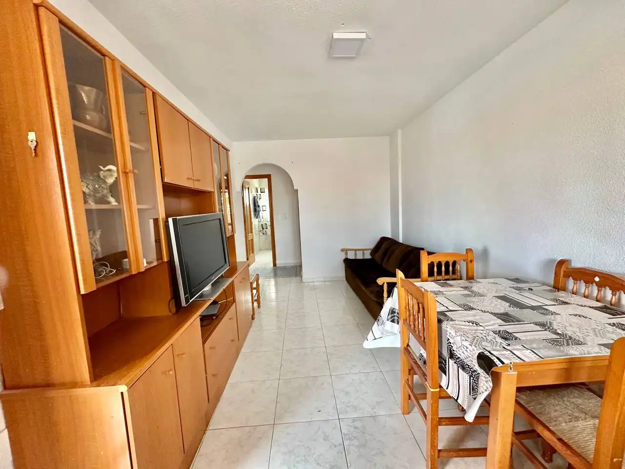 Sala d'estar de Pis de lloguer en San Pedro del Pinatar amb Aire condicionat, Calefacció i Terrassa