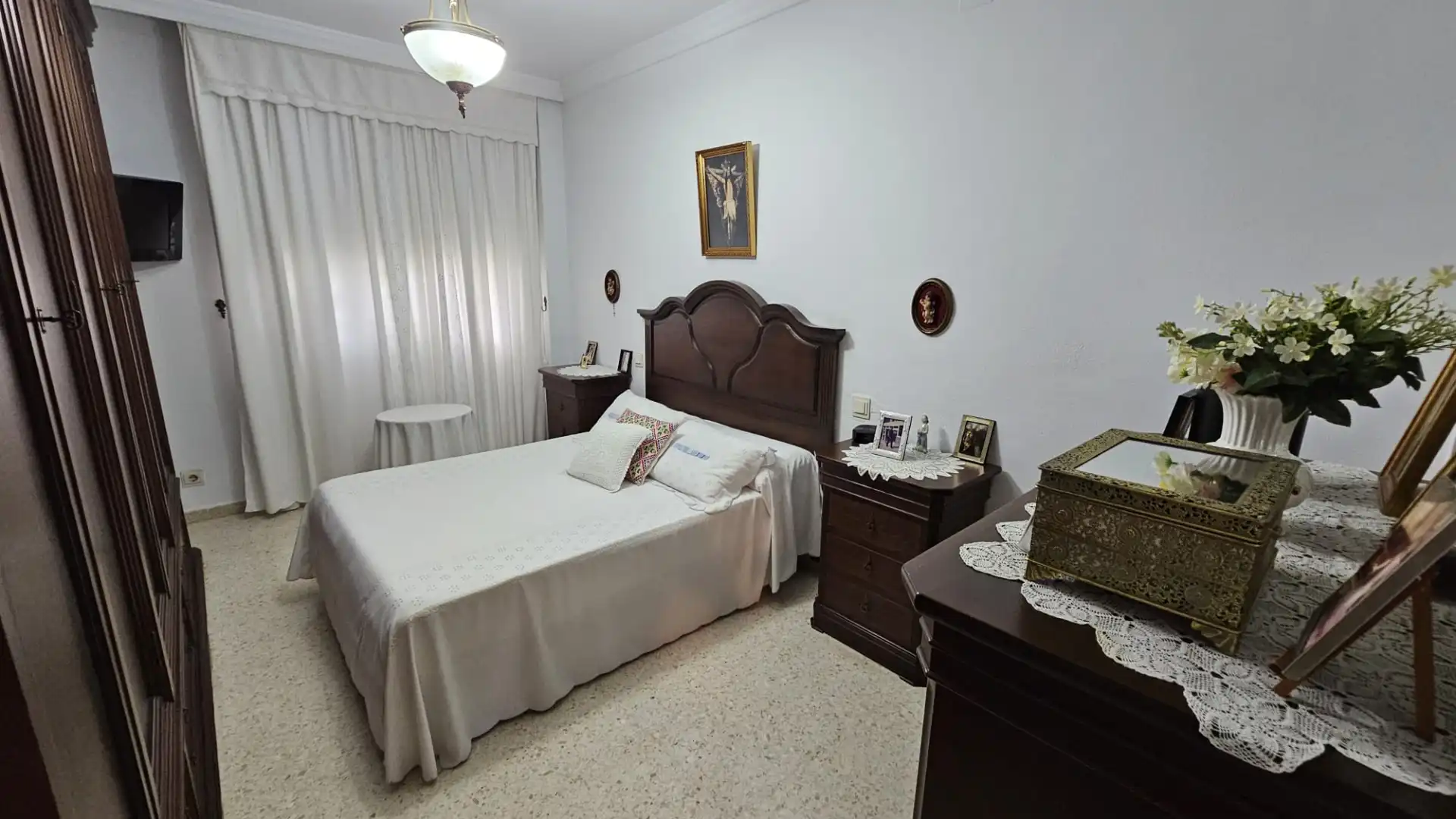 Bedroom of Flat for sale in Jerez de la Frontera  with Air Conditioner, Terrace and Storage room
