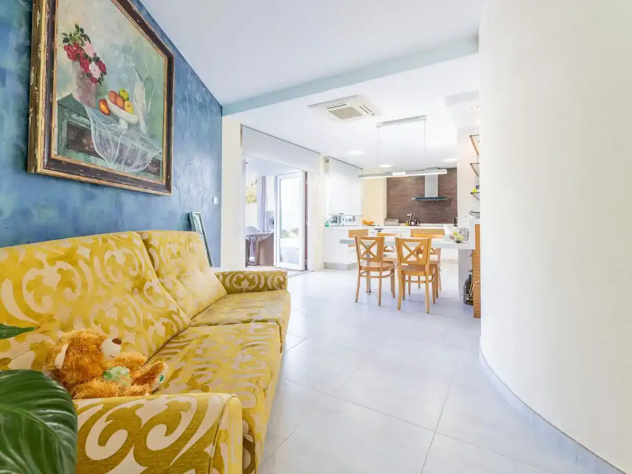 Sala d'estar de Casa o xalet en venda en Altea amb Aire condicionat, Piscina i Balcó