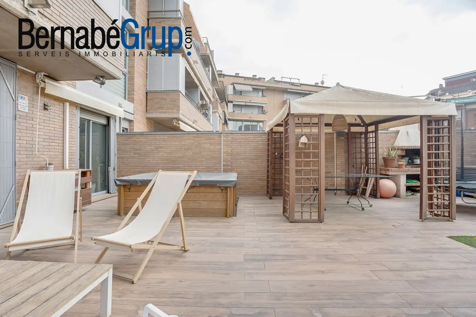 Terraza de Piso en venta en Granollers con Aire acondicionado, Calefacción y Parquet