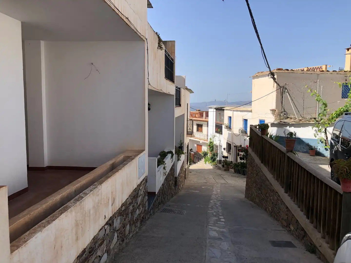 Vista exterior de Casa adosada en venta en Nevada con Terraza y Trastero