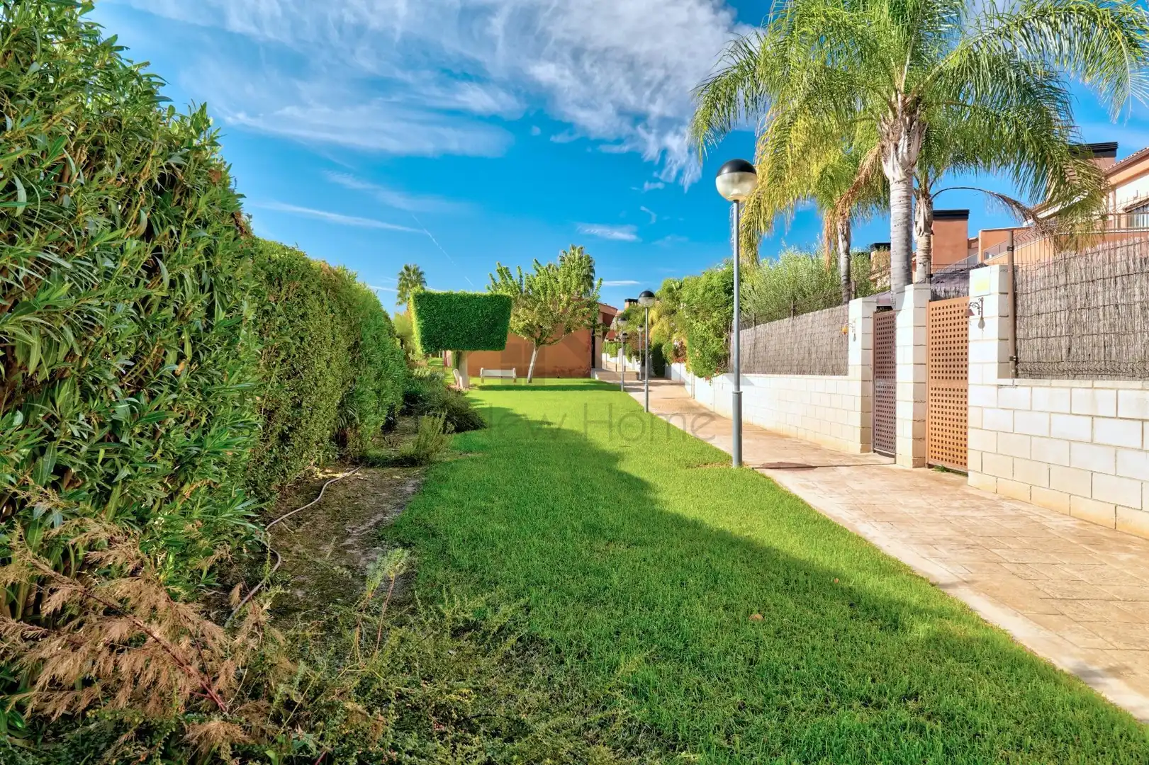 Garden of Detached homes for sale in Bétera  with Air Conditioner, Private garden and Parquet flooring