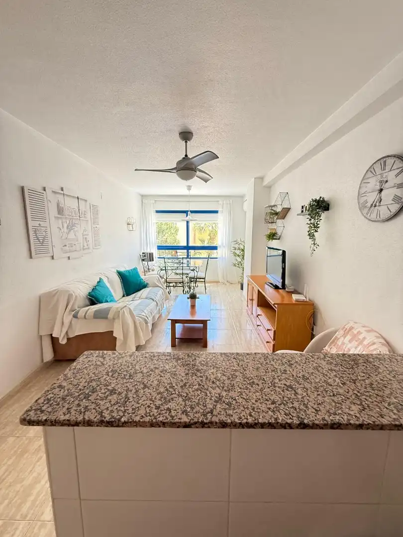 Sala d'estar de Apartament de lloguer en Orihuela amb Aire condicionat, Calefacció i Terrassa