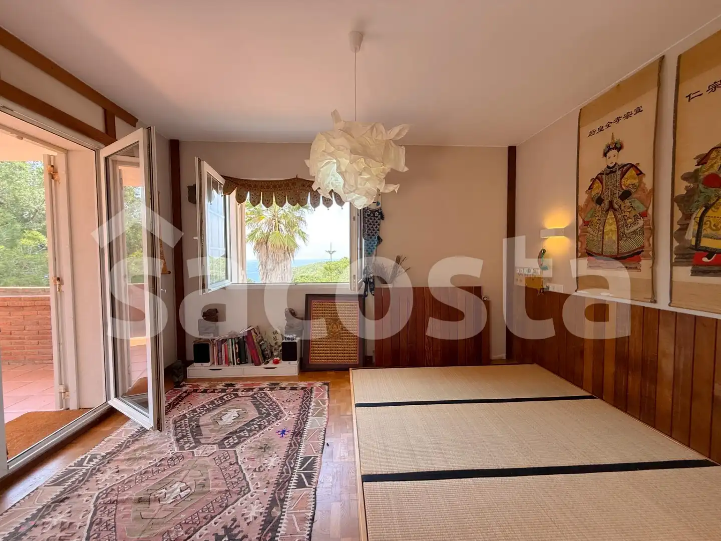 Dormitori de Casa o xalet en venda en Lloret de Mar amb Calefacció, Jardí privat i Parquet
