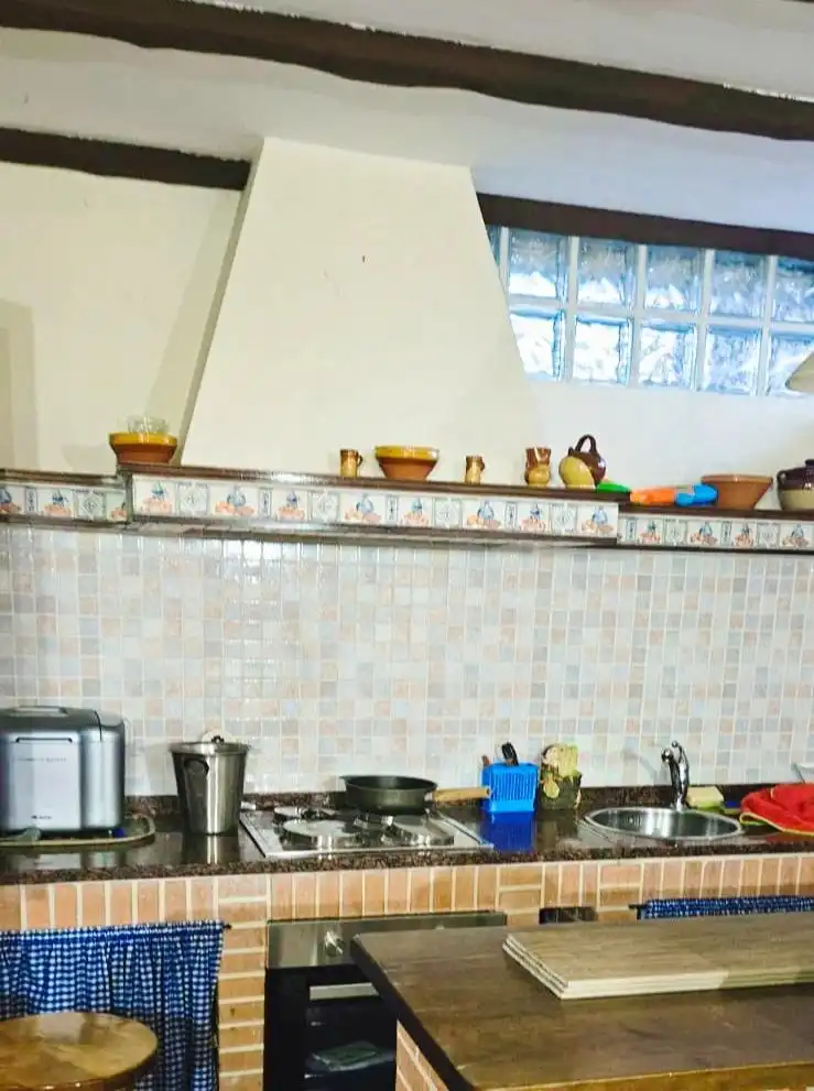 Cocina de Casa o chalet en venta en Villalobón con Calefacción, Jardín privado y Parquet