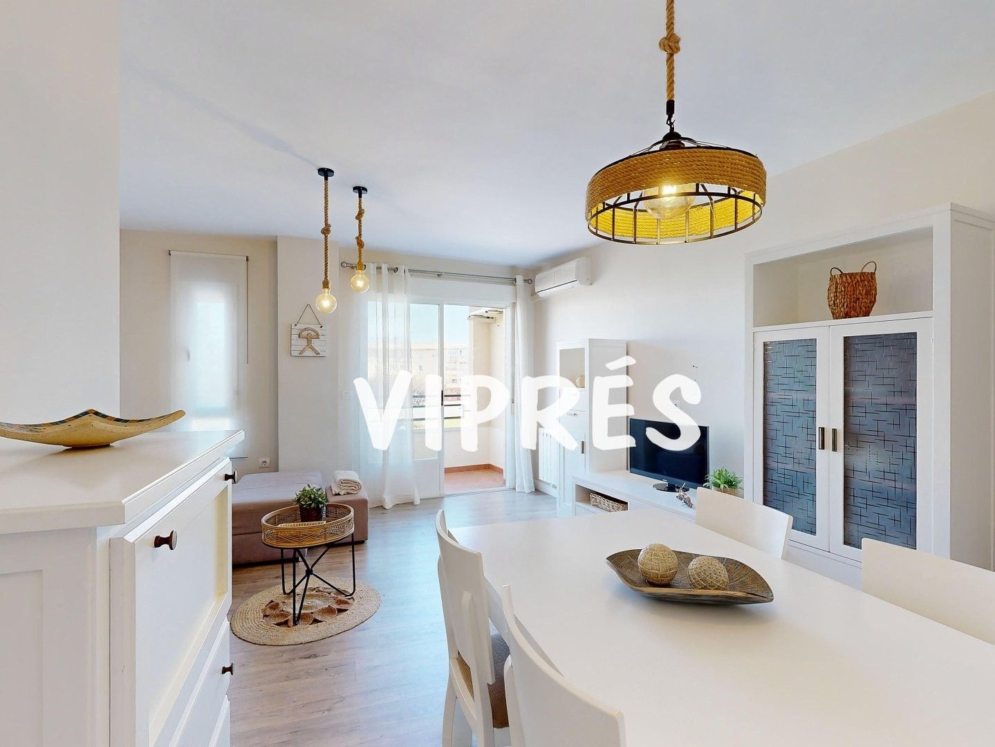 Wohnzimmer von Wohnung zum verkauf in Cáceres Capital mit Klimaanlage, Heizung und Terrasse