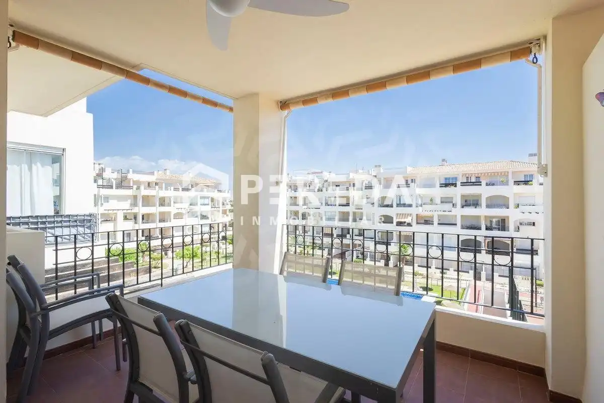 Terrace of Apartments for sale in Roquetas de Mar  with Terrace, Furnished and Community pool