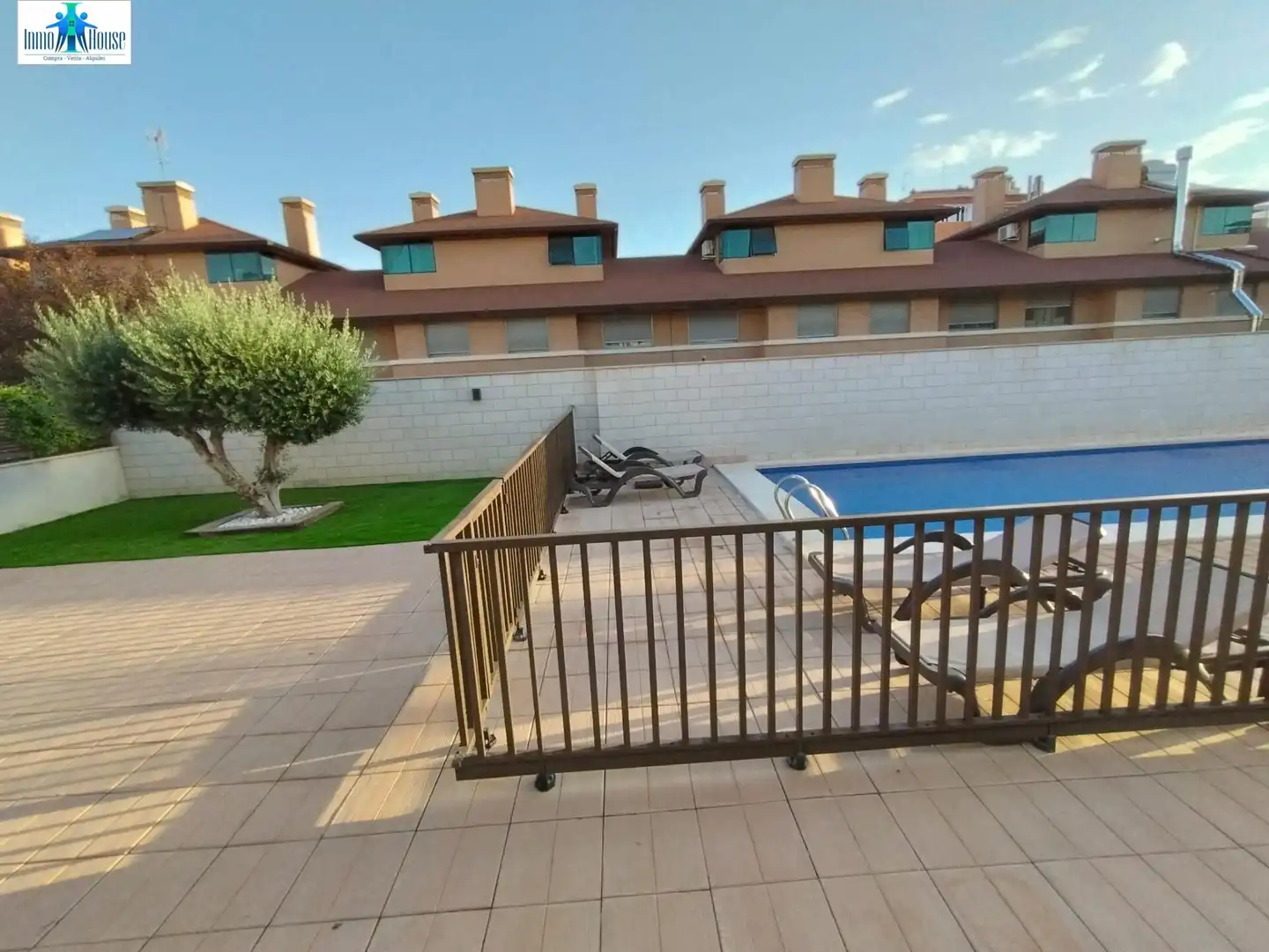 Terrassa de Casa adosada en venda en Albacete amb Calefacció, Parquet i Terrassa