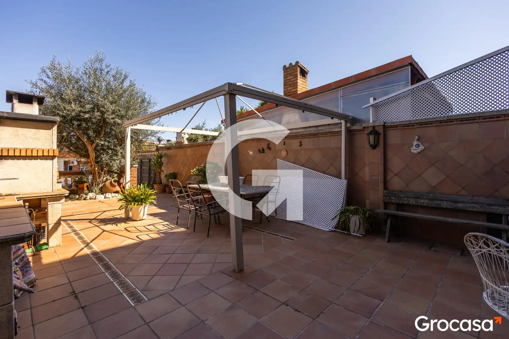 Terrace of Detached homes for sale in Mataró  with Air Conditioner, Heating and Private garden