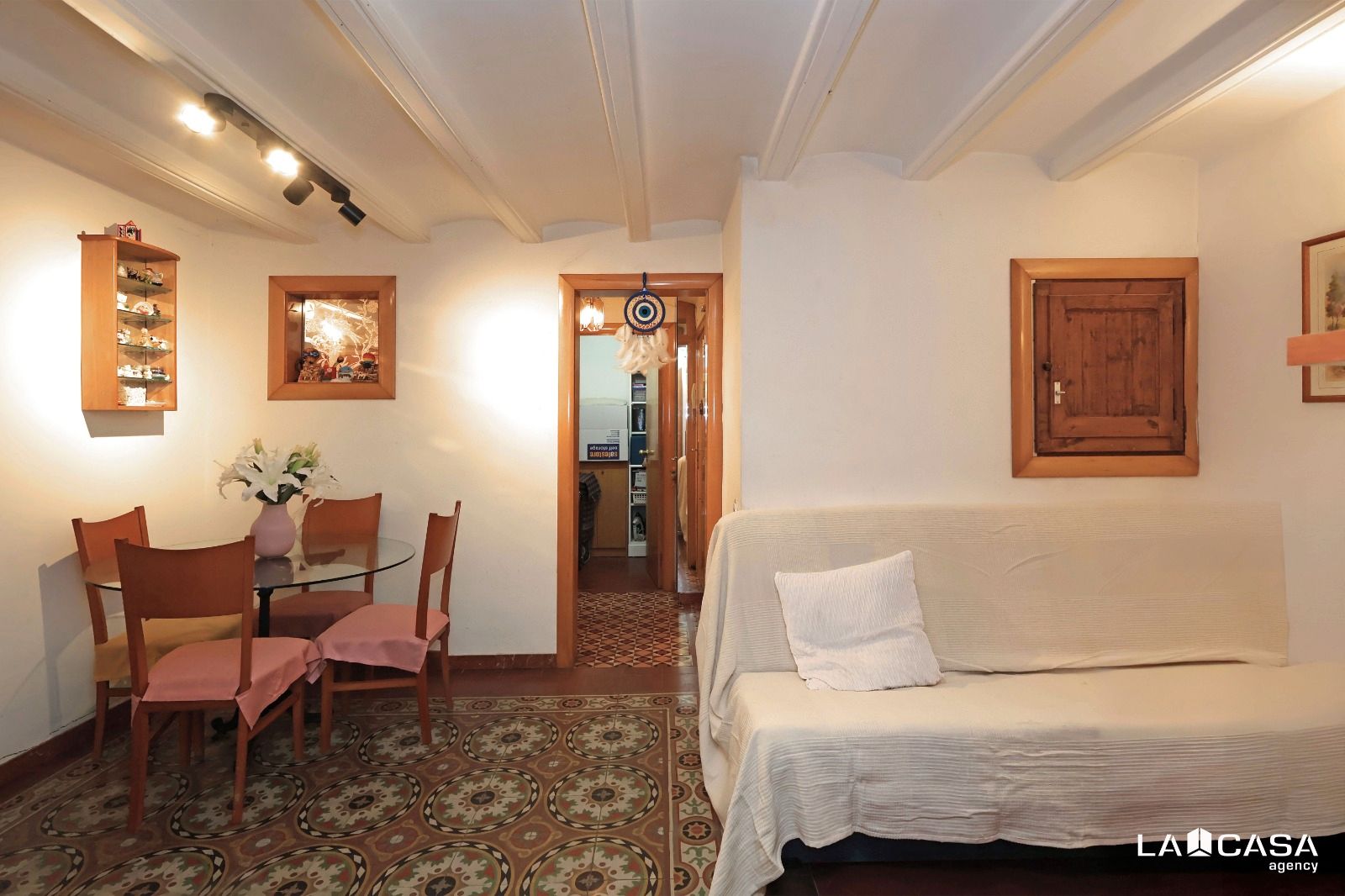 Sala d'estar de Pis en venda en  Barcelona Capital