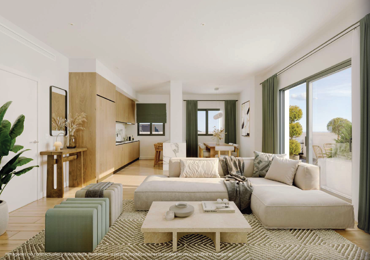 Living room of Flat for sale in Vélez-Málaga  with Air Conditioner, Heating and Storage room